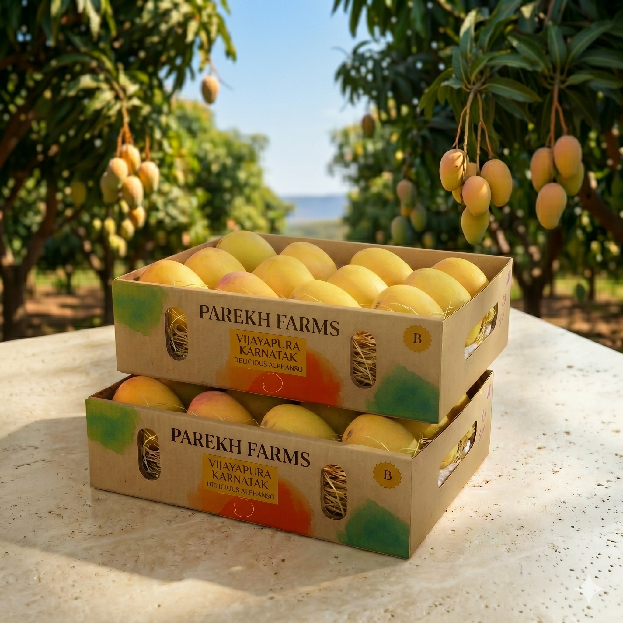 Kesar Mangoes - Box of 24 Mangoes